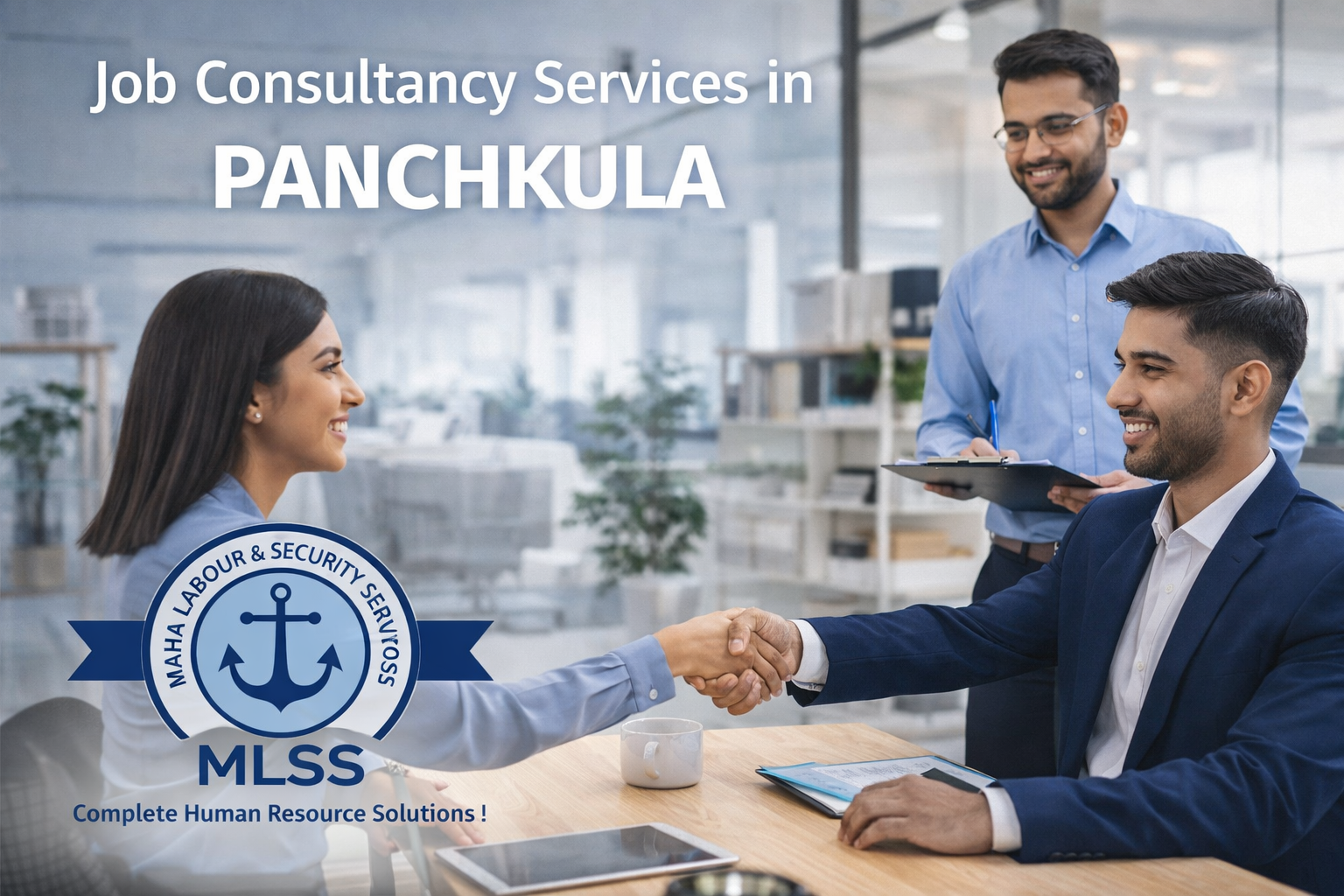 Job consultancy services in Panchkula by MLSS. Recruitment, placement and manpower solutions for companies and job seekers across industries.