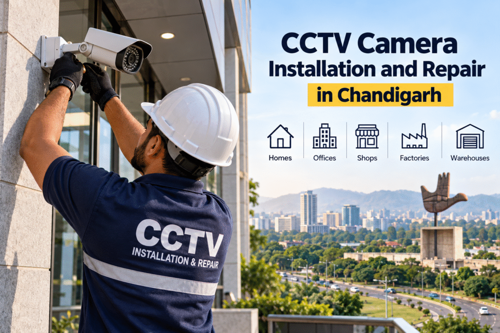 CCTV Camera Installation and Repair in Chandigarh